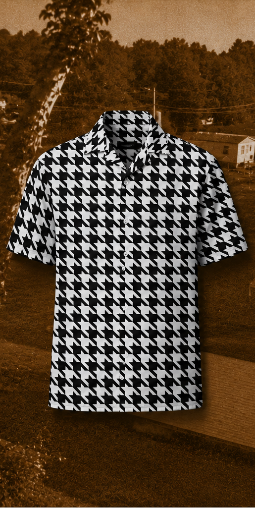 RICKY'S HOUNDSTOOTH SHIRT