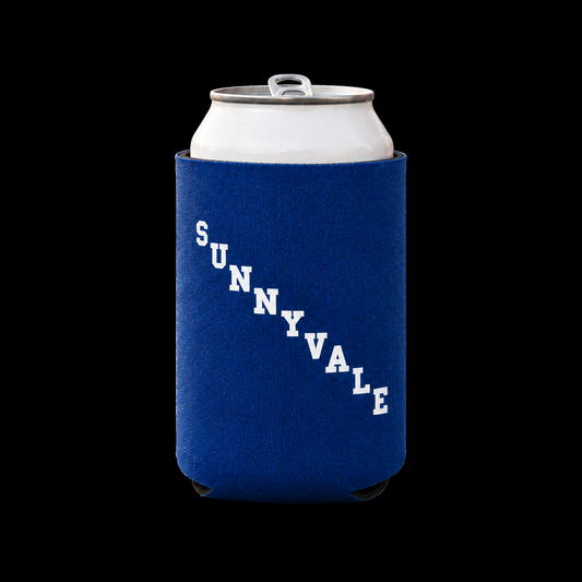 Sunnyvale Can Cooler on a black background