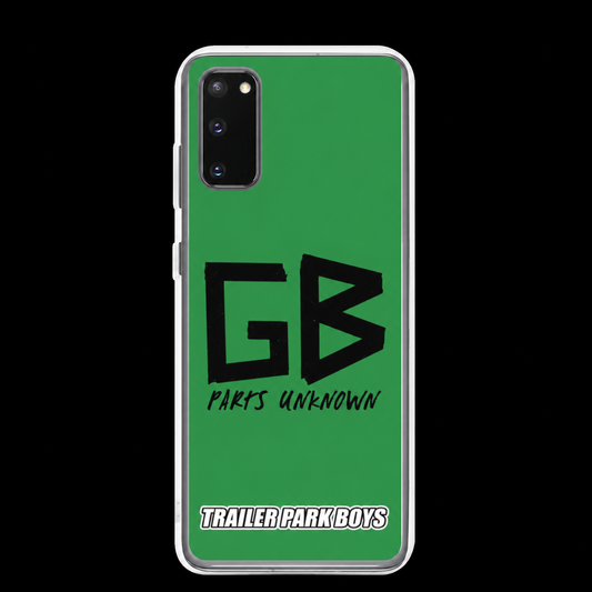 Green Bastard Phone Case for Samsung® on a black background