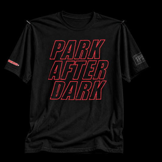 Park After Dark on a black background