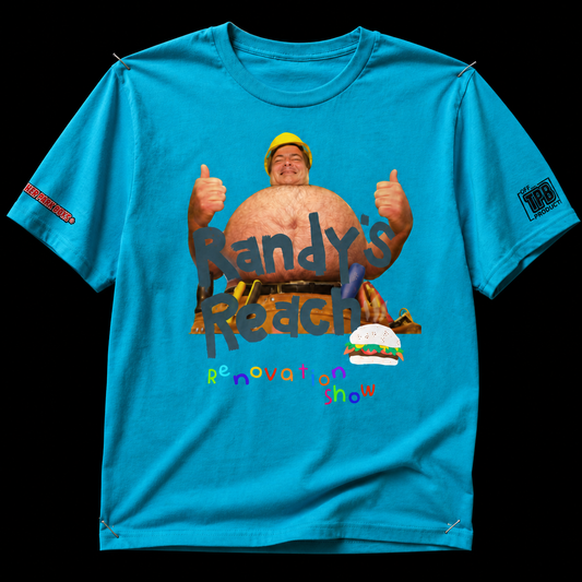 Randy's Reach on a black background