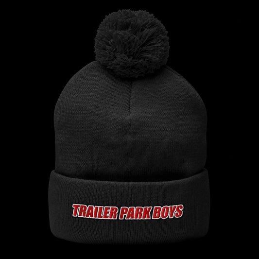 TPB POM-POM - BLACK on a black background
